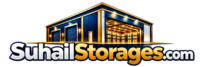 premium 3d warehouse storage logo